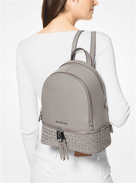 michael michael kors rhea rucksack grey|Michael Kors rhea bag.